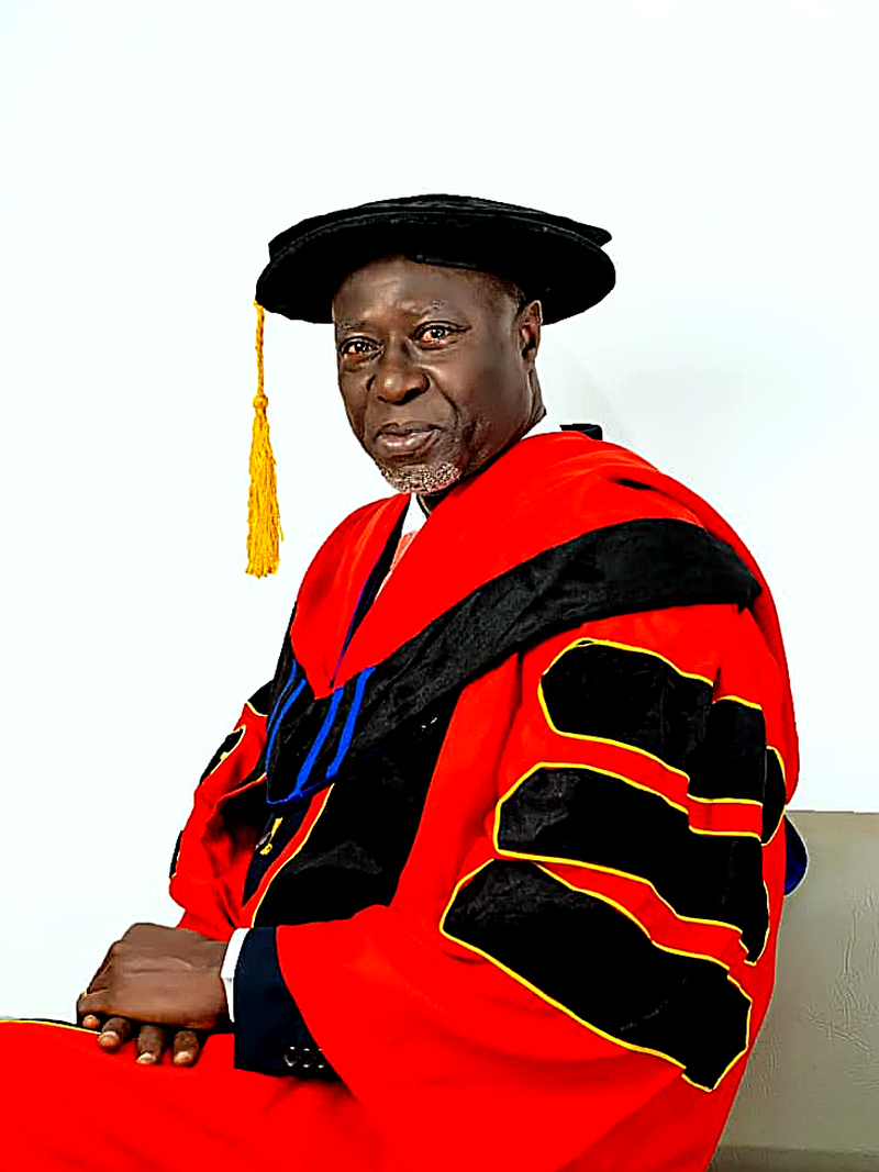 Chief Olumuyiwa Makinde, Ph.D. Regalia